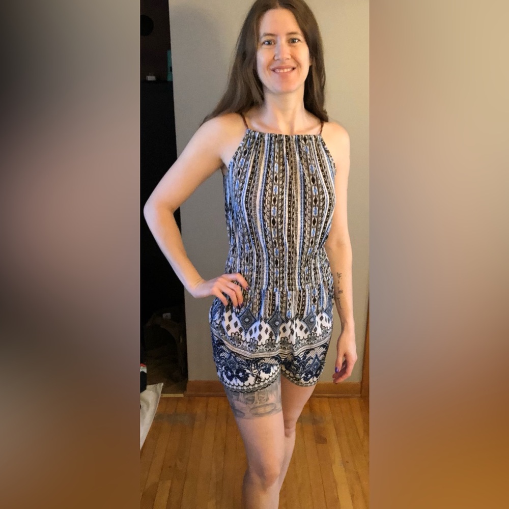 Romper Size: S. Lightweight and silky. Barely worn.